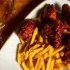 Bbq wings Roni Q livezeni tg.mureș târgu mureș restaurant mureș delivery livrare terasă terasz Pizza mureș Pizza mures Restaurant Mureș Restaurant mures Pizza Livezeni Restaurant Livezeni ibănești ibanesti maiad nyomat nyomát Corunca Koronka Marosvásárhely Poienița poienita Agard Agárd Vendéglő Pizzázó házhozszállítás Sânișor Sanisor crispy burger mâncare tradițională ciorbă ciorbe meniul zilei platou platouri salată salate supă supe