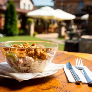 Salată Cezar Roni Q livezeni tg.mureș târgu mureș restaurant mureș delivery livrare terasă terasz Pizza mureș Pizza mures Restaurant Mureș Restaurant mures Pizza Livezeni Restaurant Livezeni ibănești ibanesti maiad nyomat nyomát Corunca Koronka Marosvásárhely Poienița poienita Agard Agárd Vendéglő Pizzázó házhozszállítás Sânișor Sanisor crispy burger mâncare tradițională ciorbă ciorbe meniul zilei platou platouri salată salate supă supe