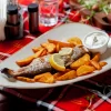 Păstrăv la Cuptor sau Prăjit Roni Q livezeni tg.mureș târgu mureș restaurant mureș delivery livrare terasă terasz Pizza mureș Pizza mures Restaurant Mureș Restaurant mures Pizza Livezeni Restaurant Livezeni ibănești ibanesti maiad nyomat nyomát Corunca Koronka Marosvásárhely Poienița poienita Agard Agárd Vendéglő Pizzázó házhozszállítás Sânișor Sanisor crispy burger mâncare tradițională ciorbă ciorbe meniul zilei platou platouri salată salate supă supe